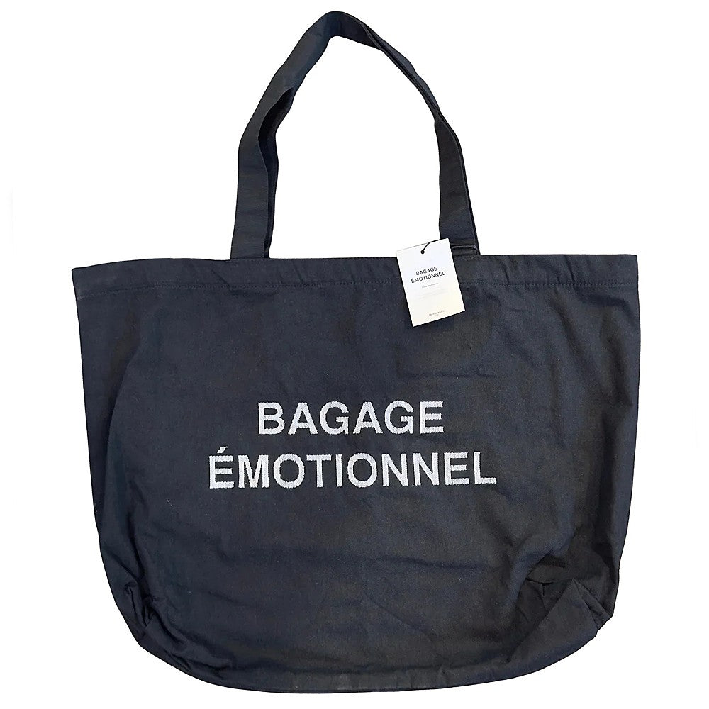 Cabas BAGAGE EMOTIONNEL noir