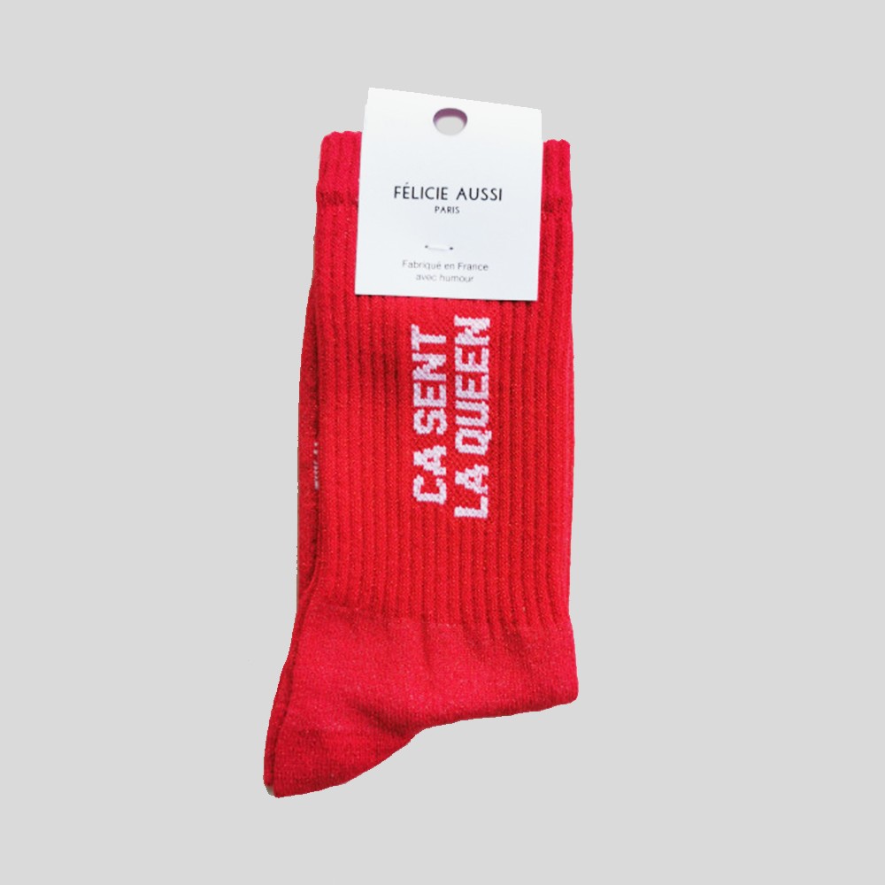 CHAUSSETTES CA SENT LA QUEEN