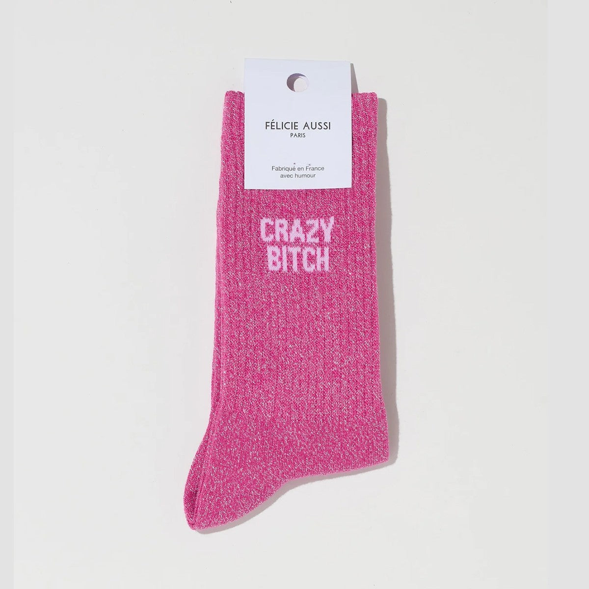 CHAUSSETTES CRAZY BITCH