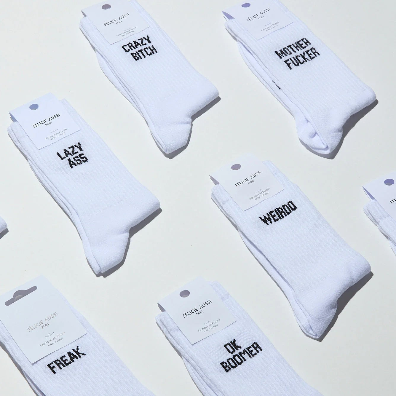 CHAUSSETTES CRAZY BITCH