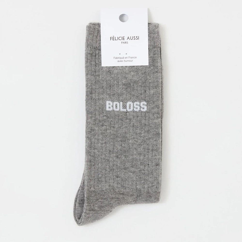 CHAUSSETTES BOLOSS 40/45 GRIS