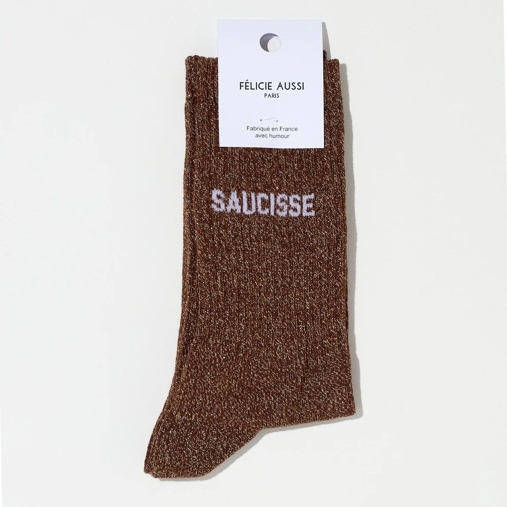 CHAUSSETTES SAUCISSE 36/40 PAILLETTES