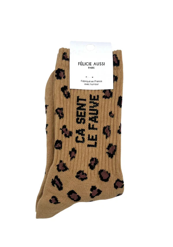 CHAUSSETTES ÇA SENT LE FAUVE