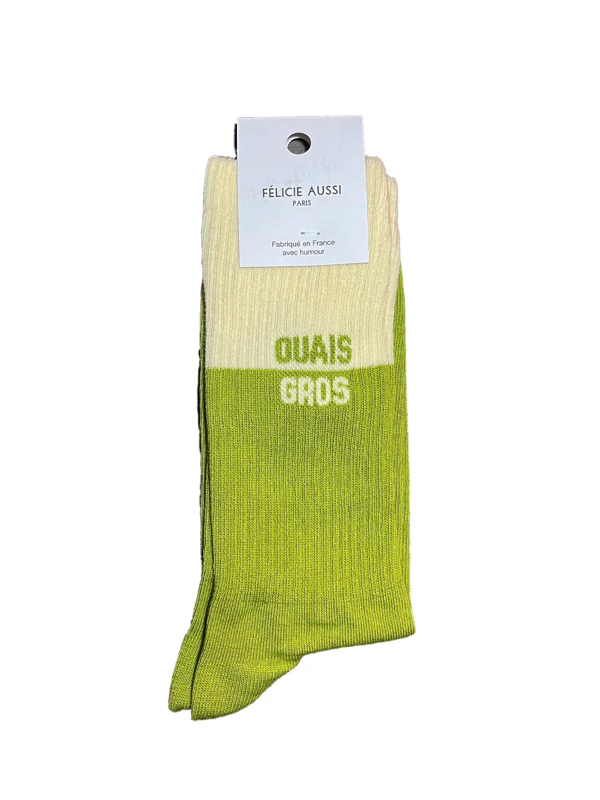 CHAUSSETTES OUAIS GROS 40/45 BLANC